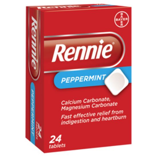 Picture of Rennies Peppermint 24's x12